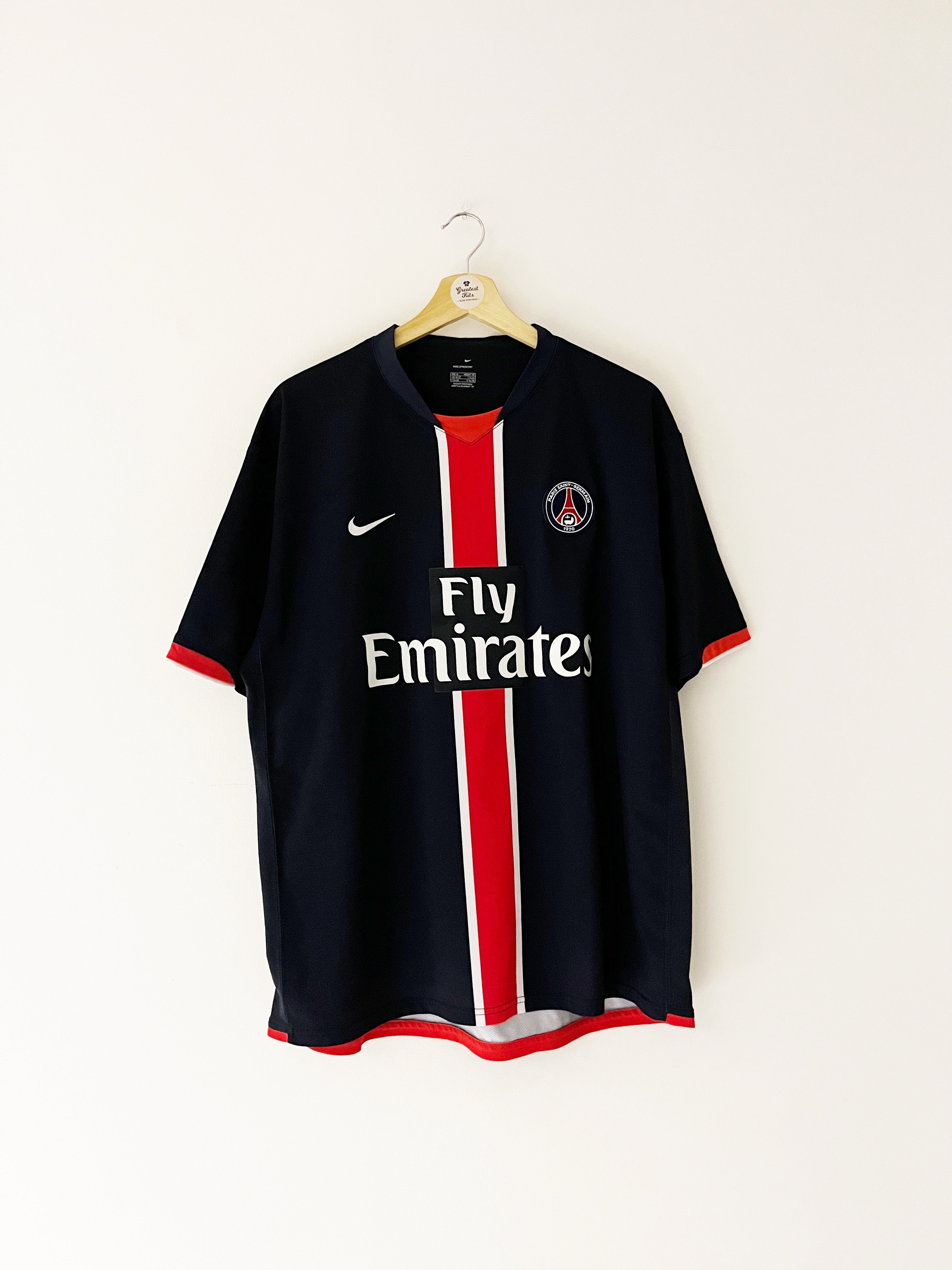 Paris Saint-Germain Home football shirt 2007 - 2008.