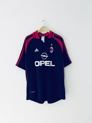 2000/01 Camiseta visitante del AC Milan Bierhoff n.º 20 (XL) 8/10