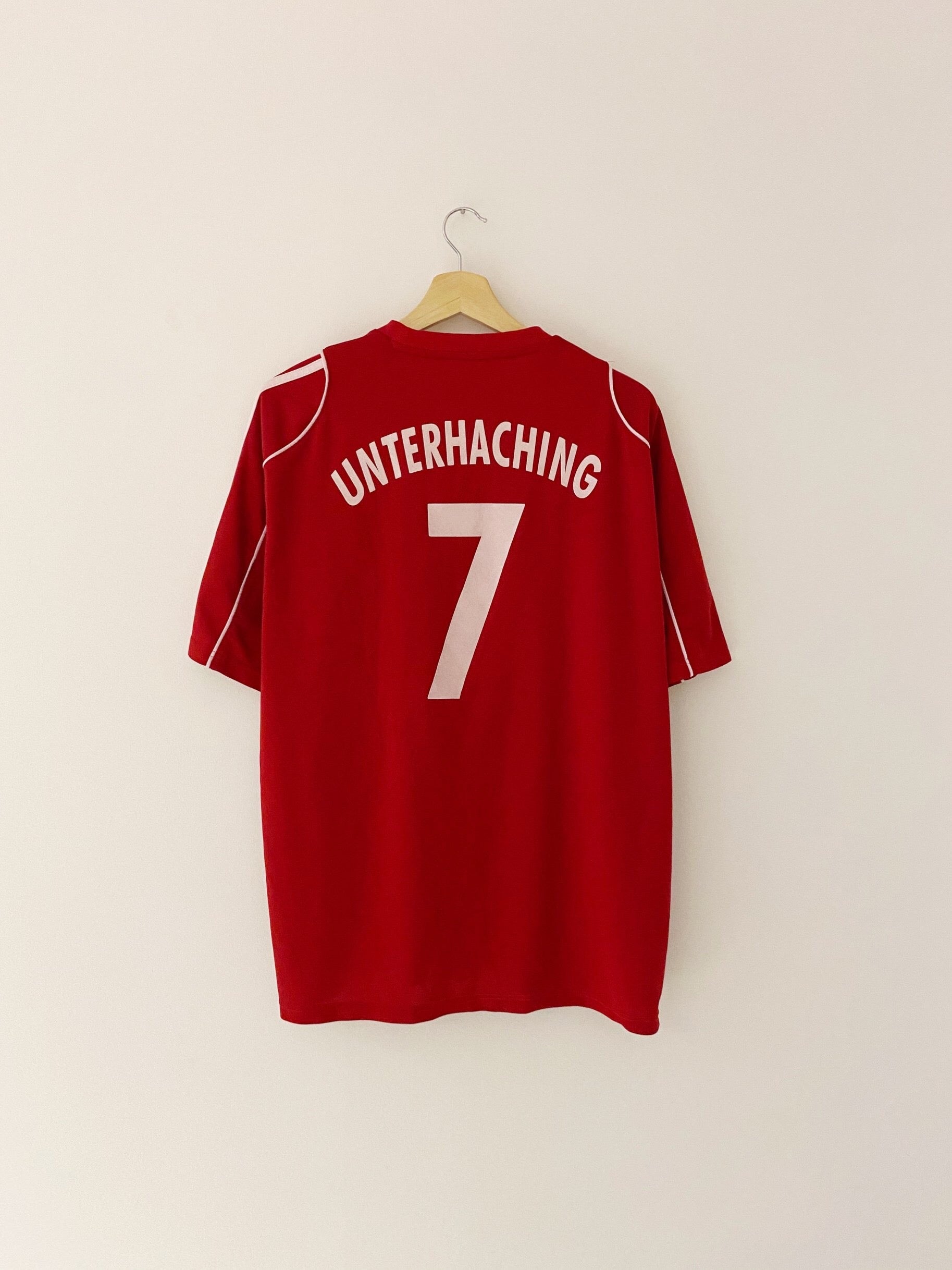 2006/07 Unterhaching Home Shirt #7 (XL) 7/10