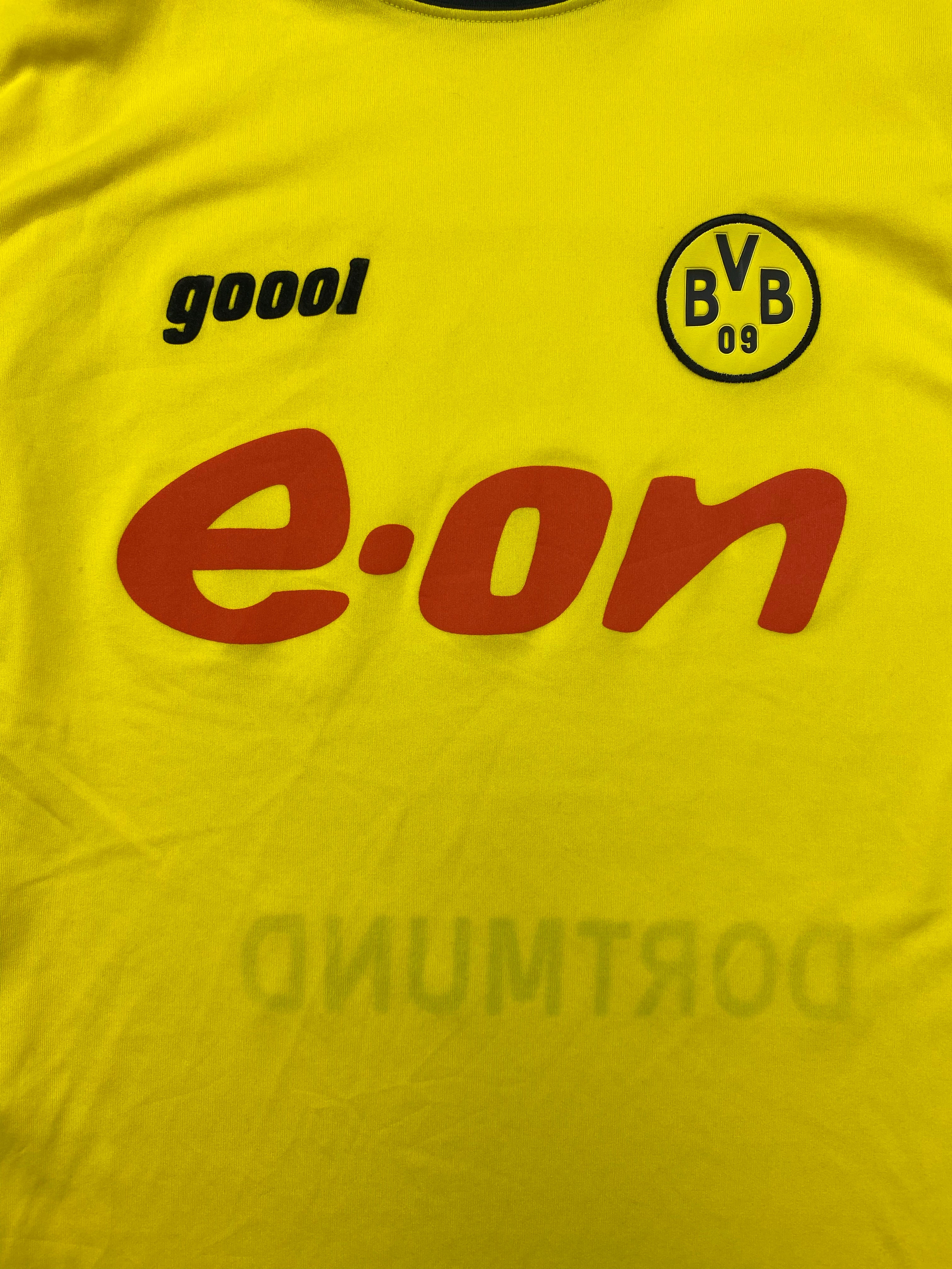 2003/04 Camiseta local del Borussia Dortmund L/S (XS) 9/10 