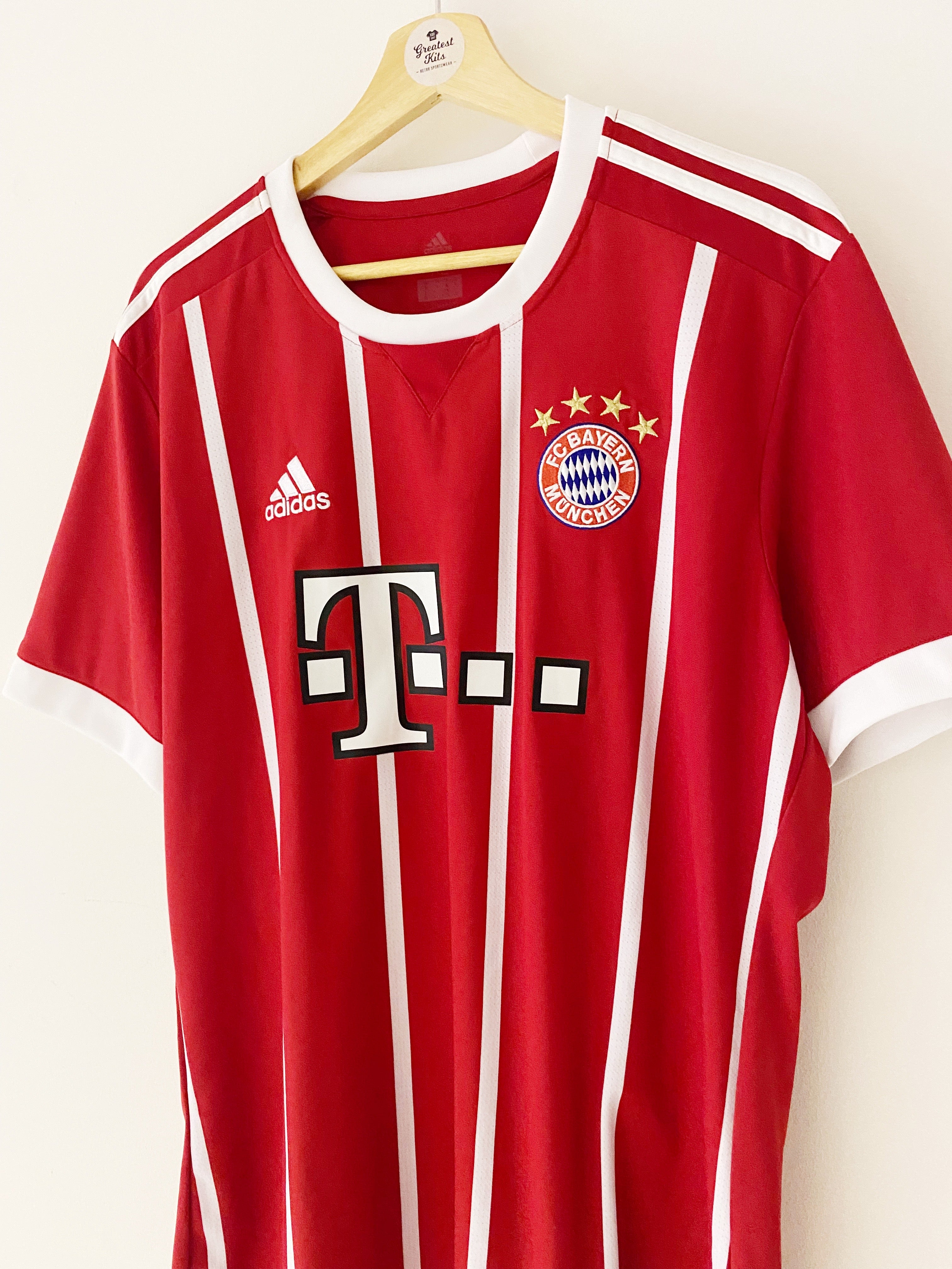2017/18 Bayern Munich Home Shirt Tolisso #24 (XL) 9/10