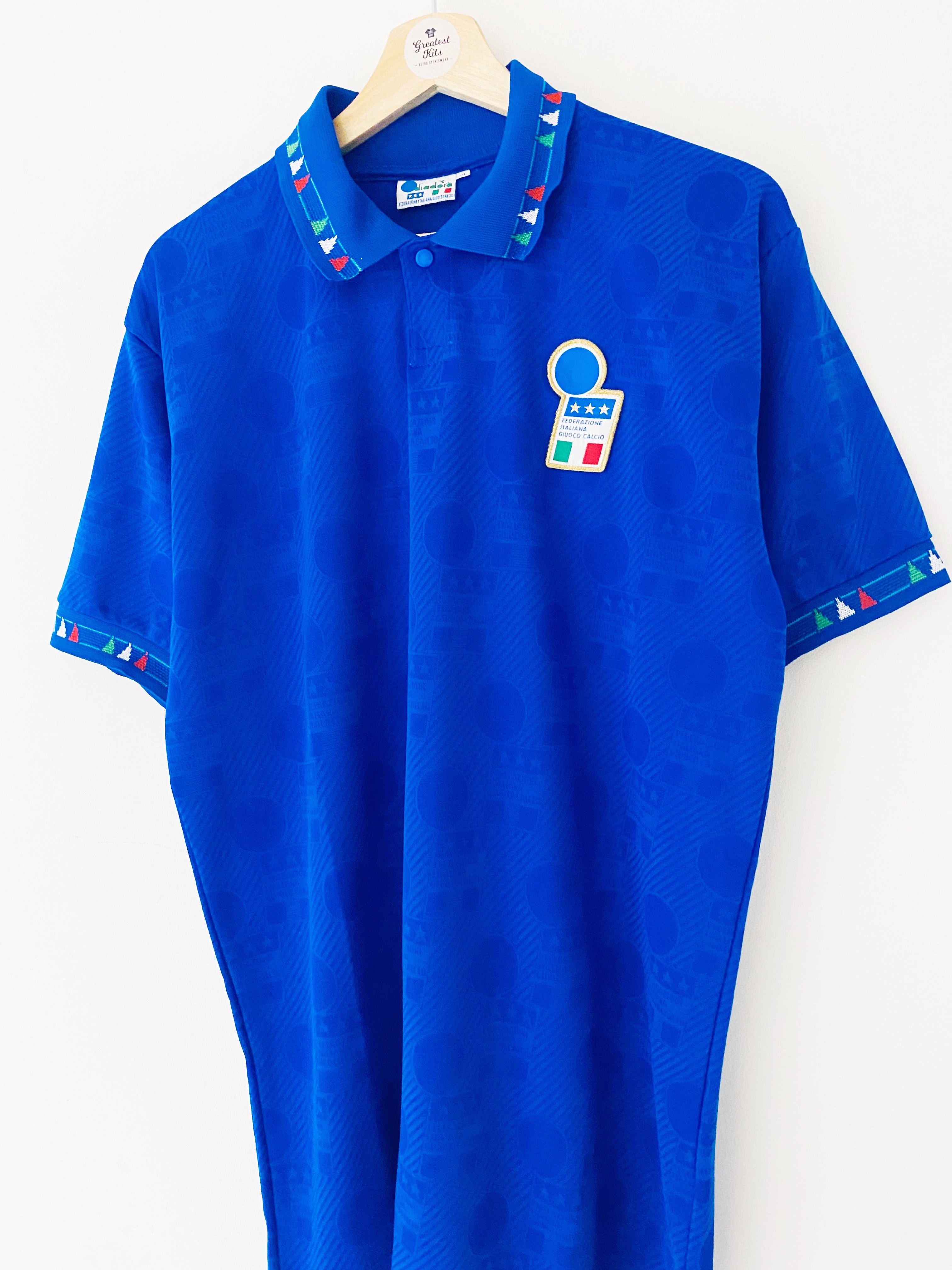 1993/94 Italy Home Shirt (XL) 9/10