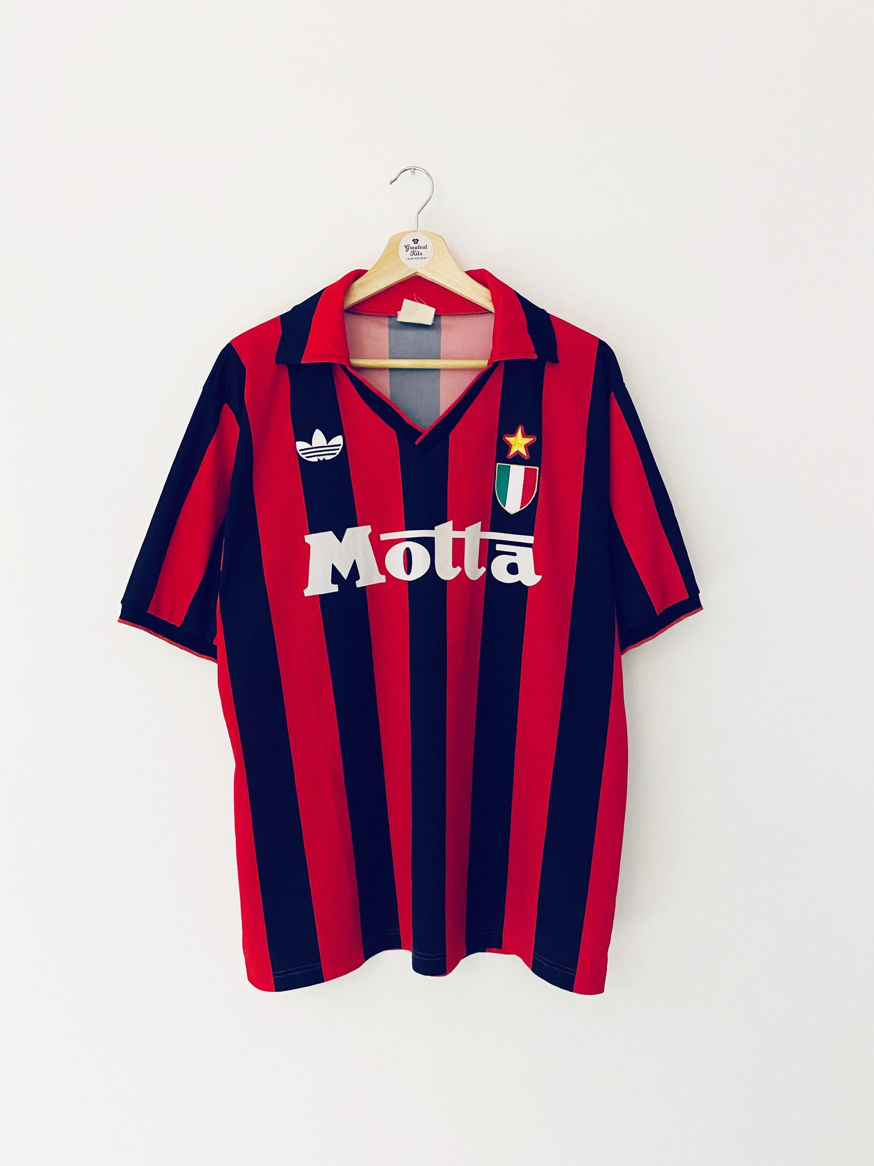 Papin's AC Milan Match Shirt, 1992/93 - CharityStars