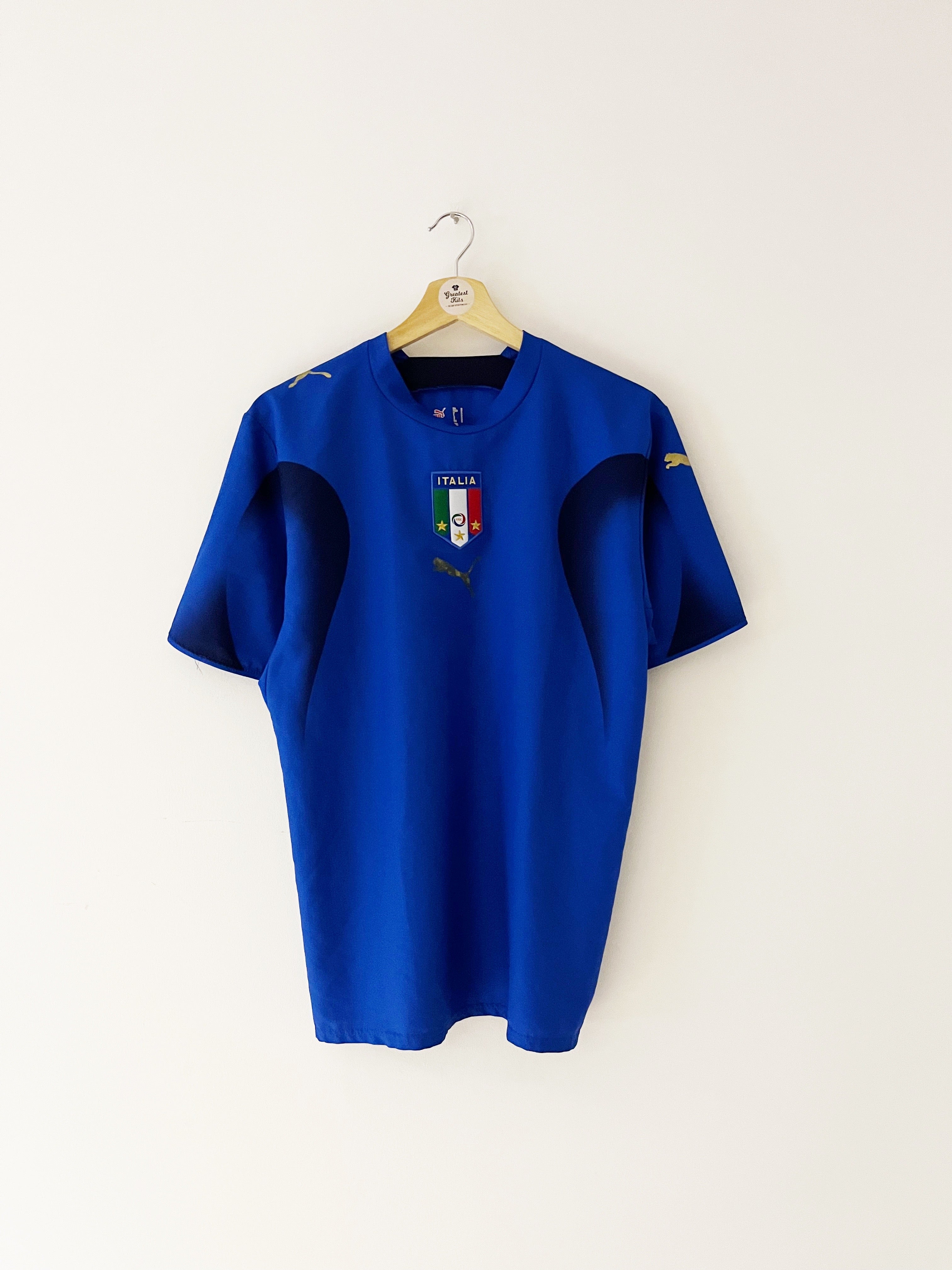 Italy 2006 World Cup Retro Home Jersey Men Adult