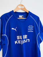 Camiseta local del Everton 2002/03 (XL) 7,5/10