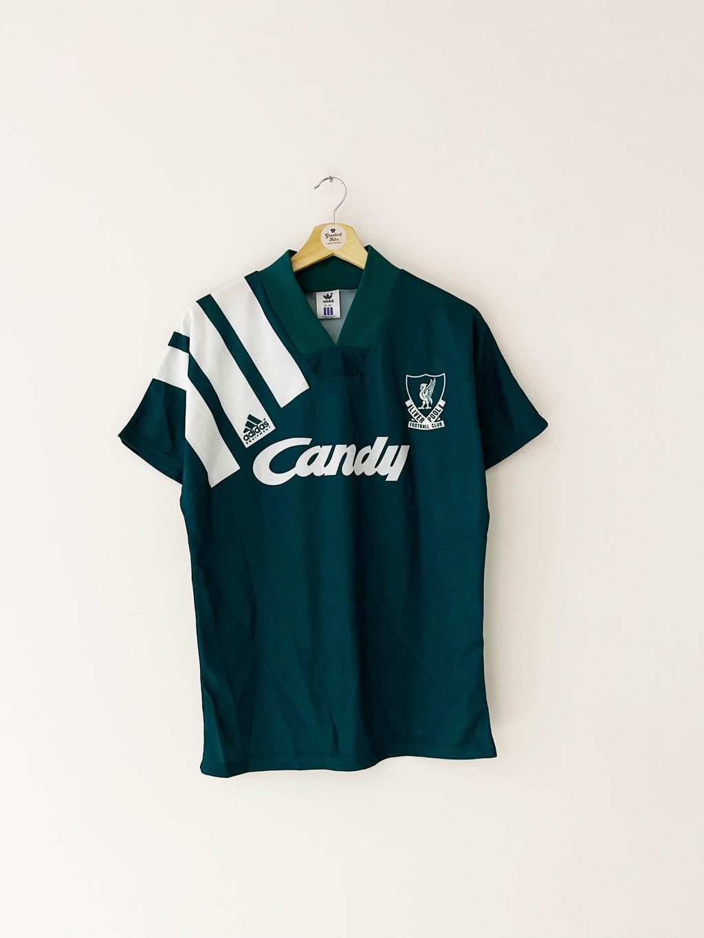 1991/92 Camiseta visitante del Liverpool (S) 9/10
