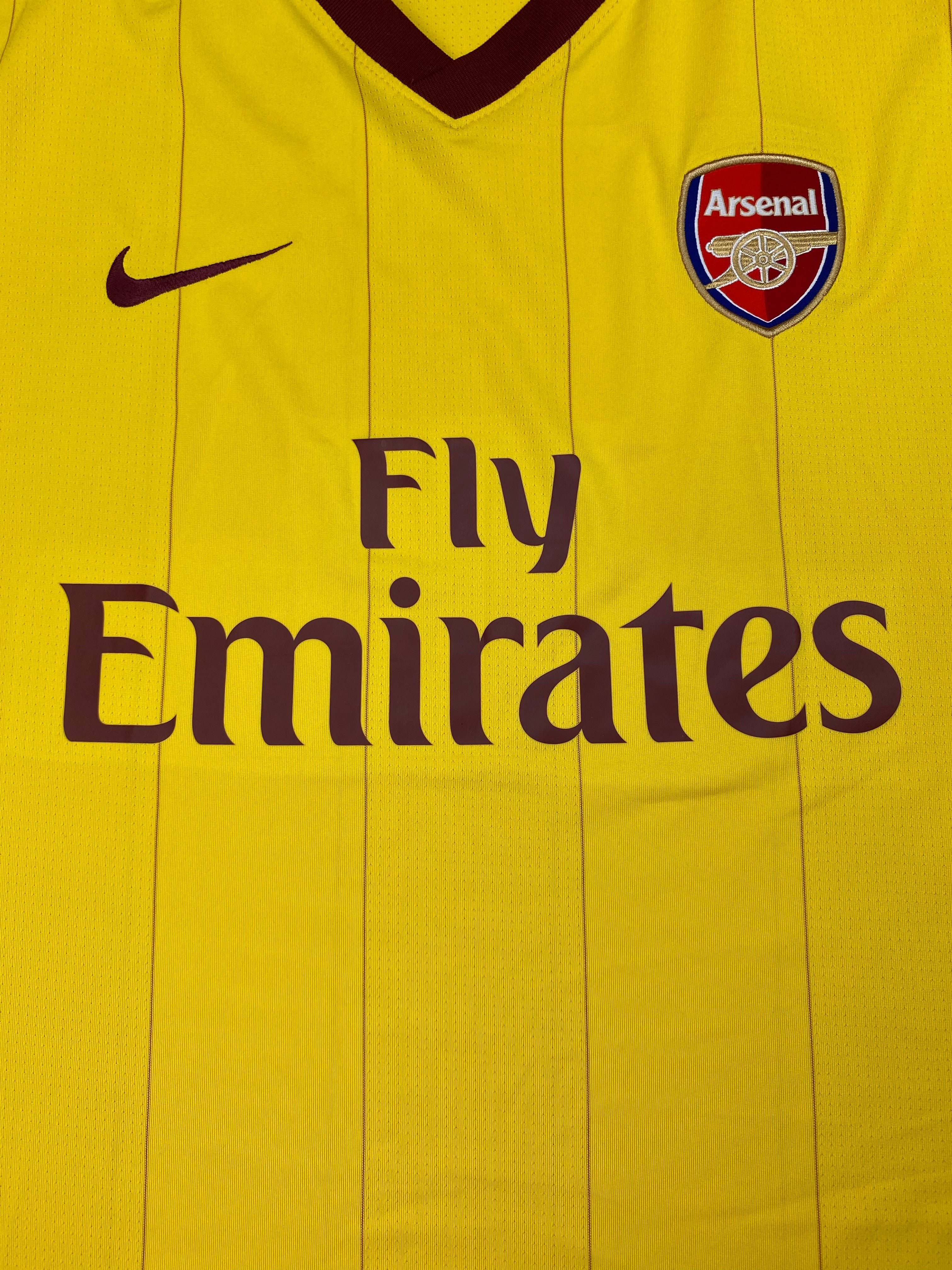 Camiseta de visitante del Arsenal 2010/13 (XXL) 9.5/10