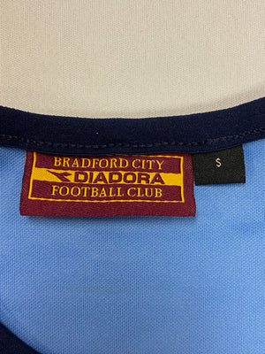 2003/04 Camiseta visitante del centenario del Bradford City (S) 9/10