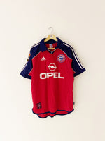 1999/01 Bayern Munich Home Shirt Scholl #7 (S) 9/10