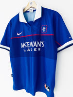 1997/99 Rangers Home Shirt (S) 9/10