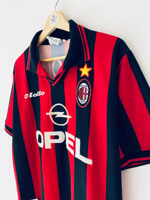 1997/98 Maillot domicile AC Milan Ibou #13 (M) 7.5/10