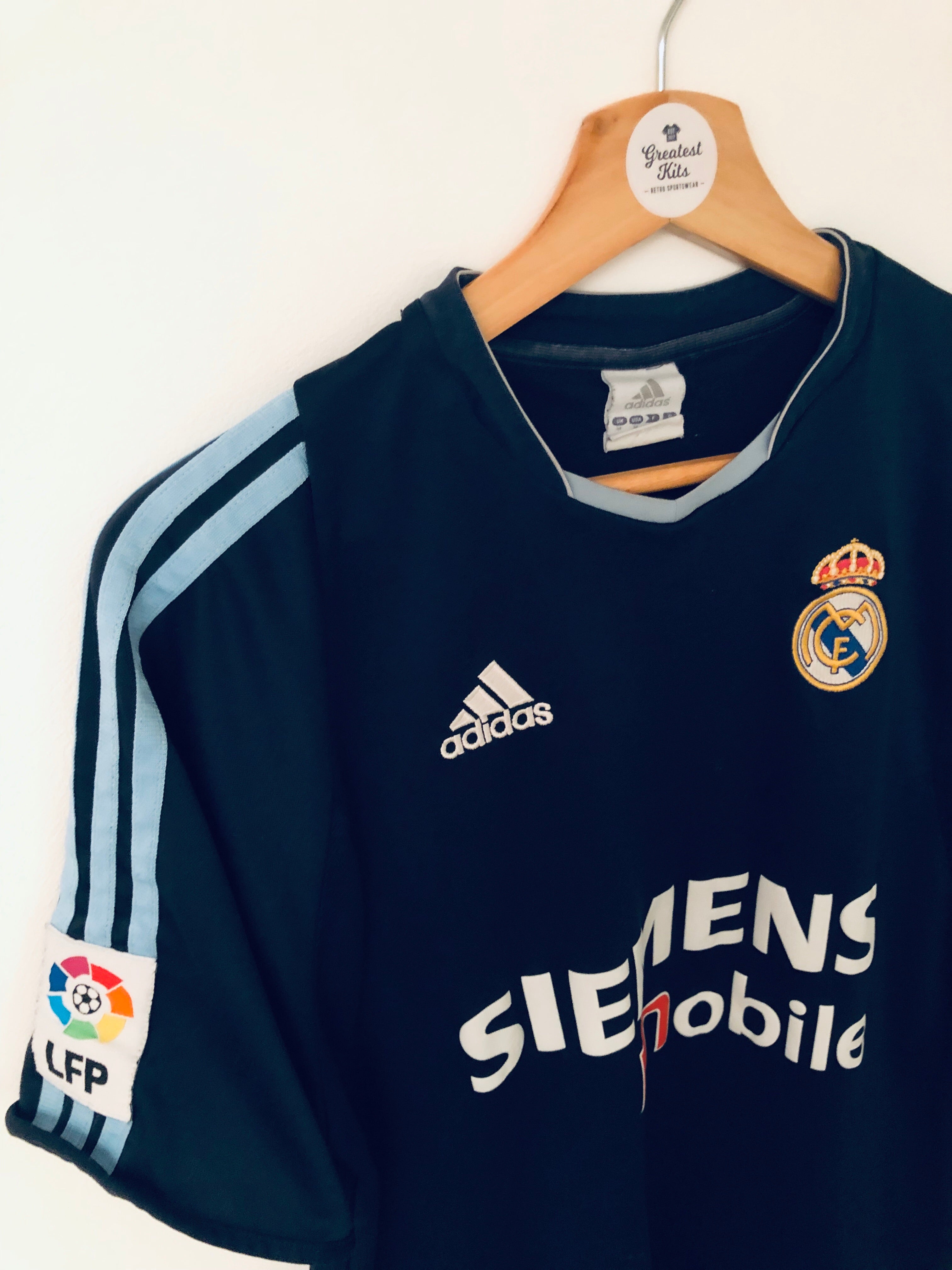 2003/04 Camiseta visitante del Real Madrid (M) 8/10