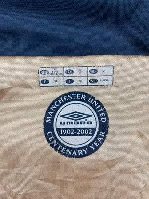 2001/02 Manchester United Away/Third Centenary Shirt (XL) 7/10