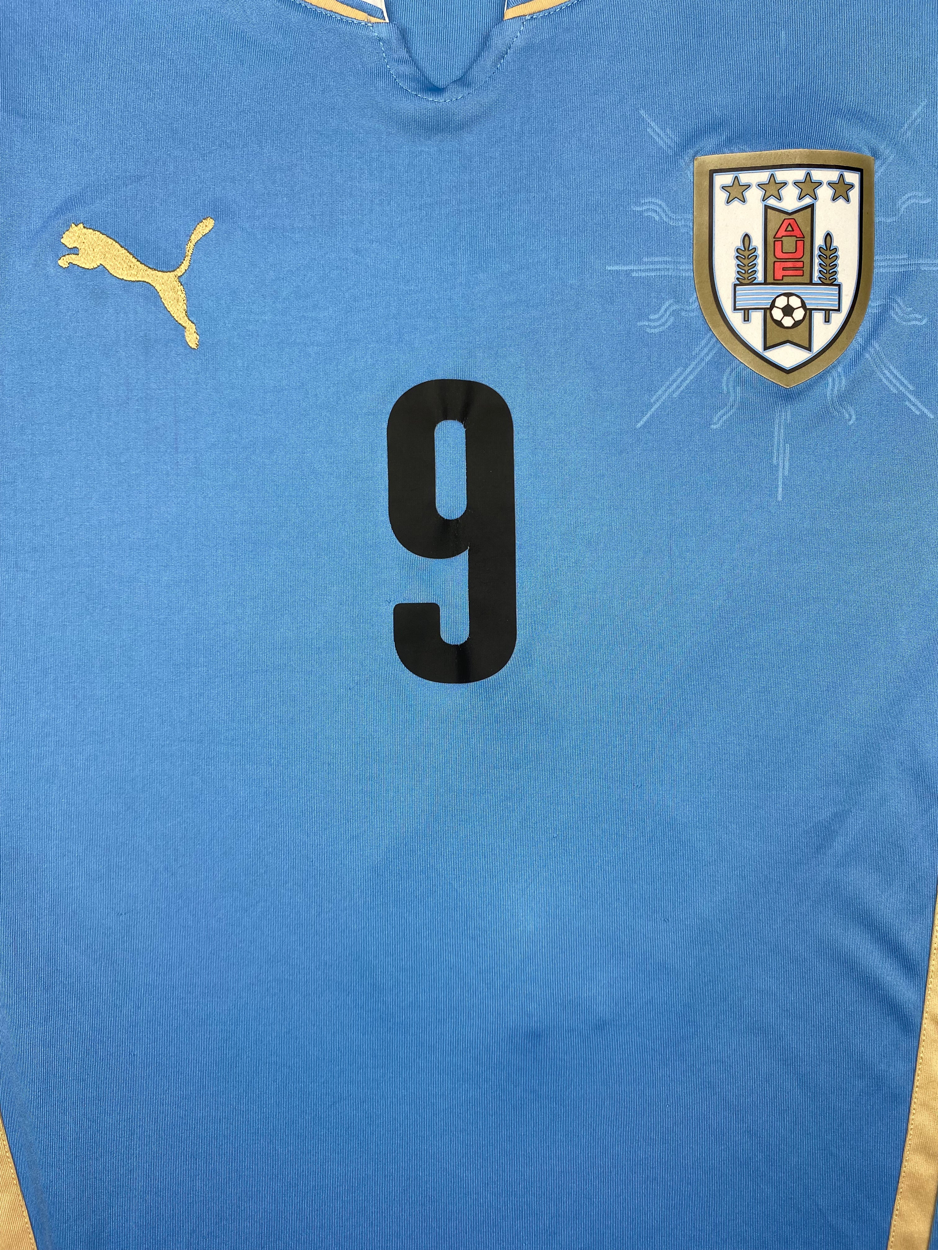 Maillot Domicile Uruguay 2014/15 Suarez #9 (L) 7.5/10