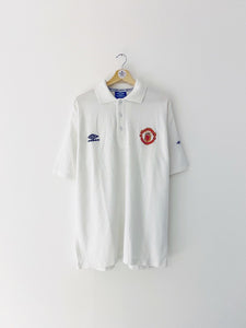 1998/99 Manchester United Polo Shirt (XL) 9/10