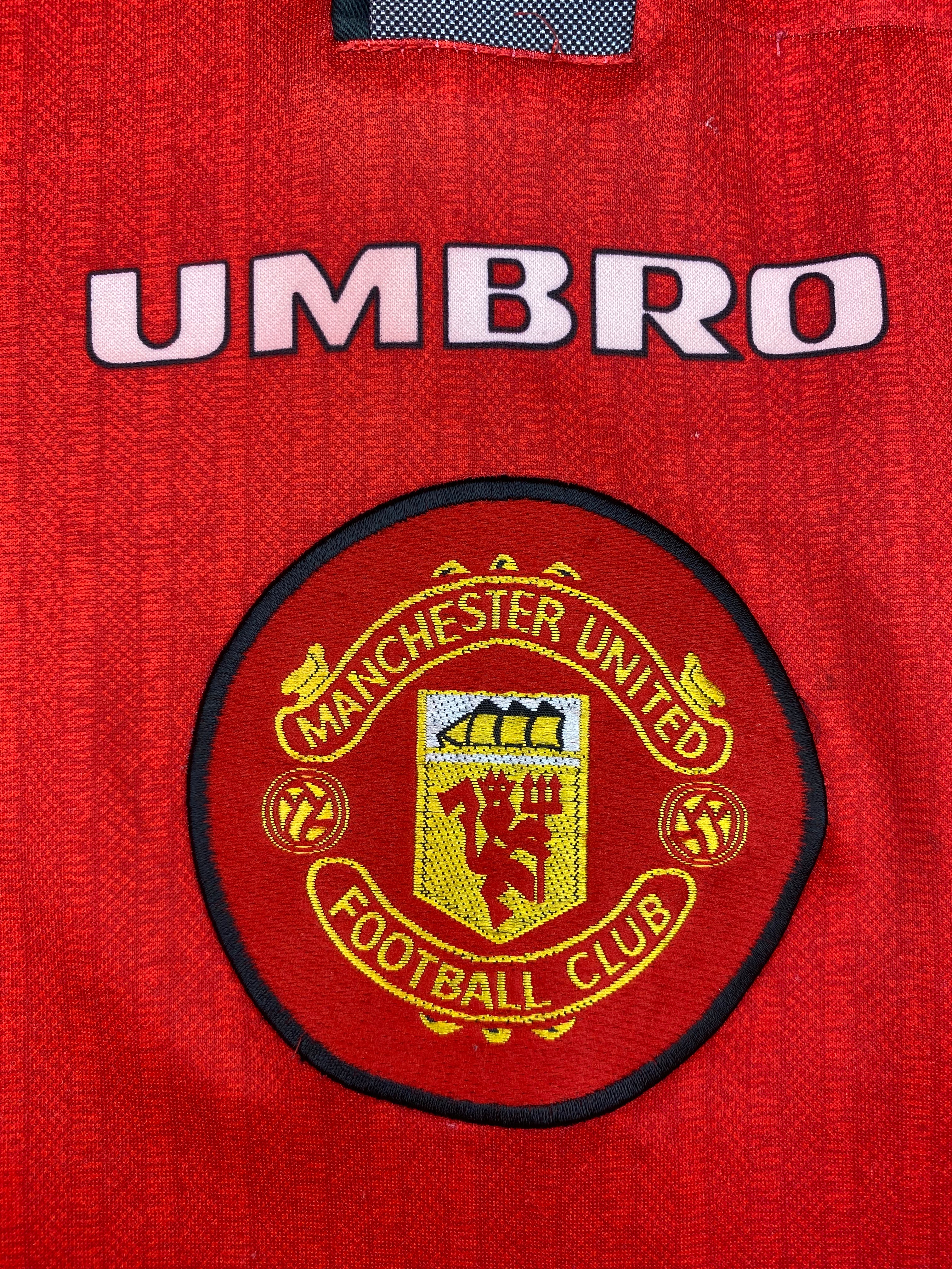 1996/98 Manchester United Home Shirt (XL) 7/10