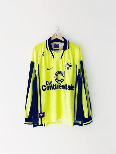 1996/97 Borussia Dortmund Home L/S Shirt (XL) 9/10 – Greatest Kits