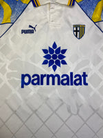 1995/97 Camiseta local de Parma L / S Zola # 10 (XXL) 9/10