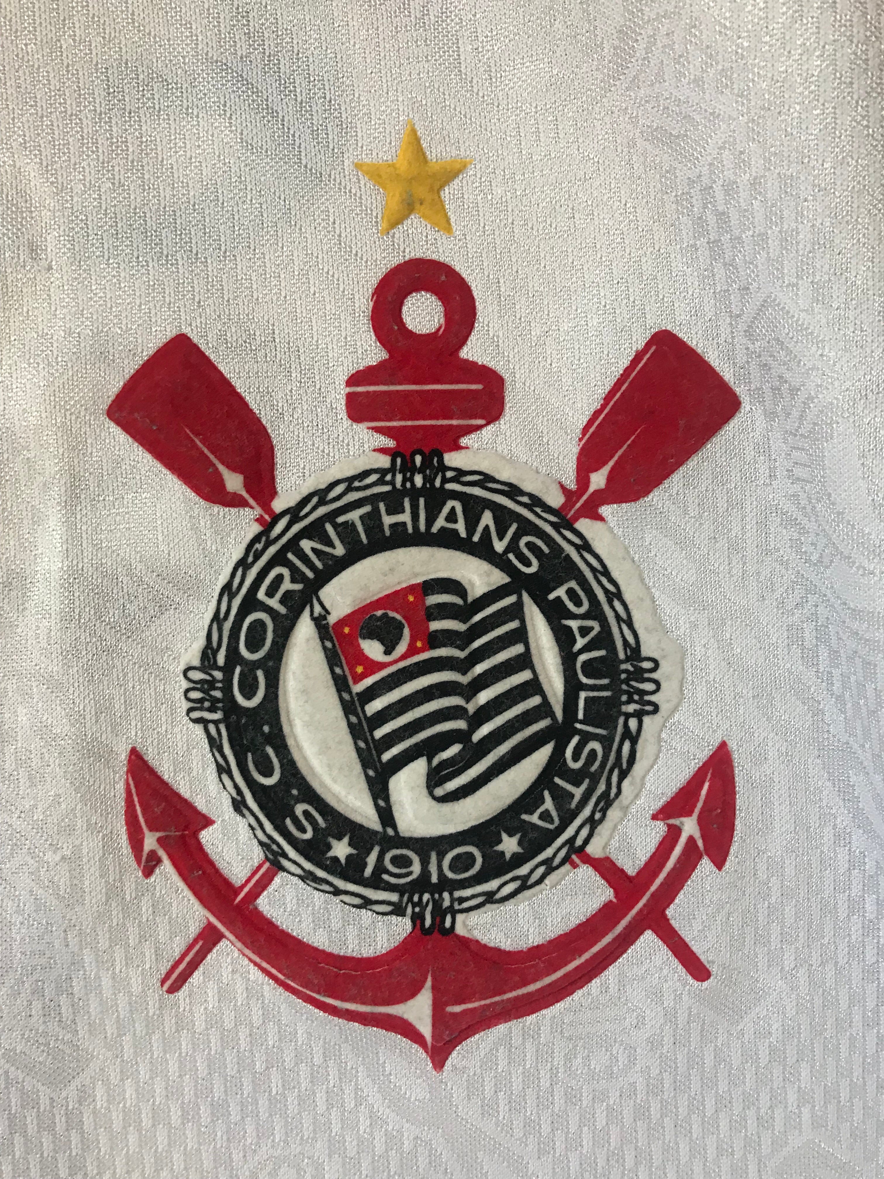 1998 Corinthians Home Shirt #10 (Edilson) (XL) 9/10