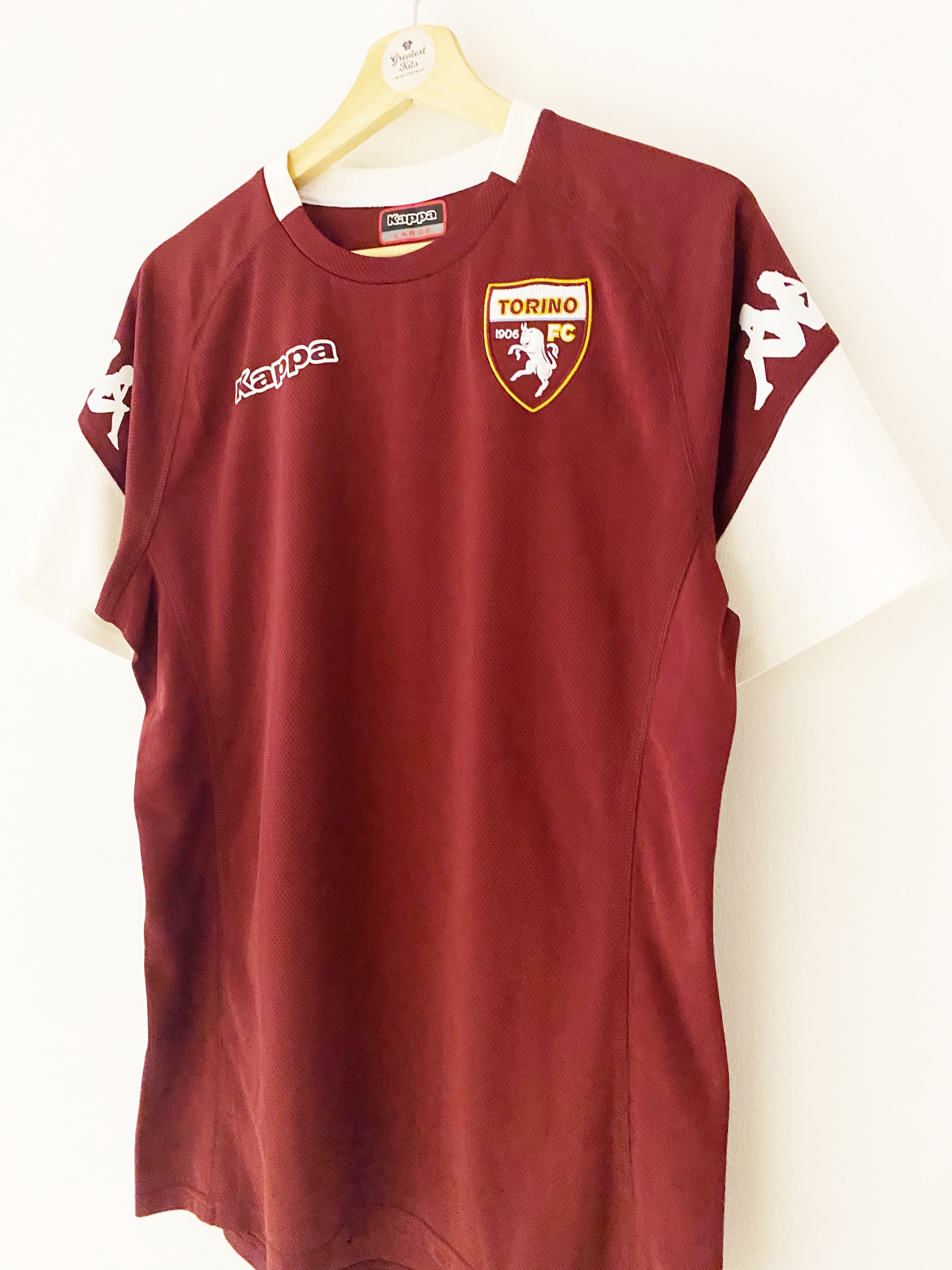 Torino FC Academy Kappa Polyester Training Top Football 