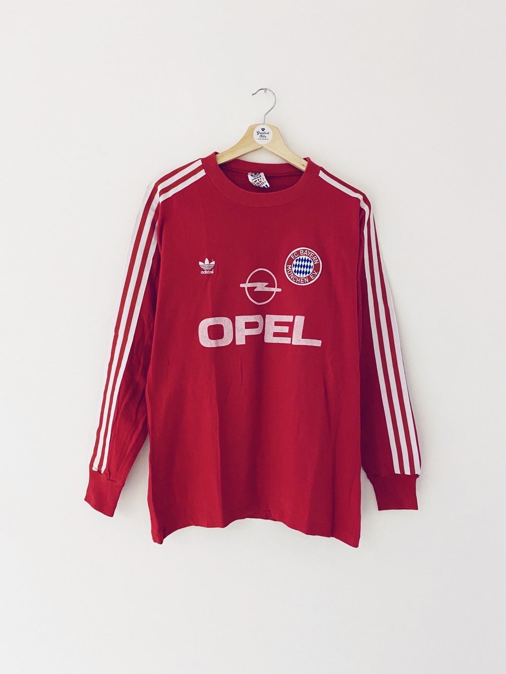 1989/91 Bayern Munich Home L/S Shirt (M) 8.5/10