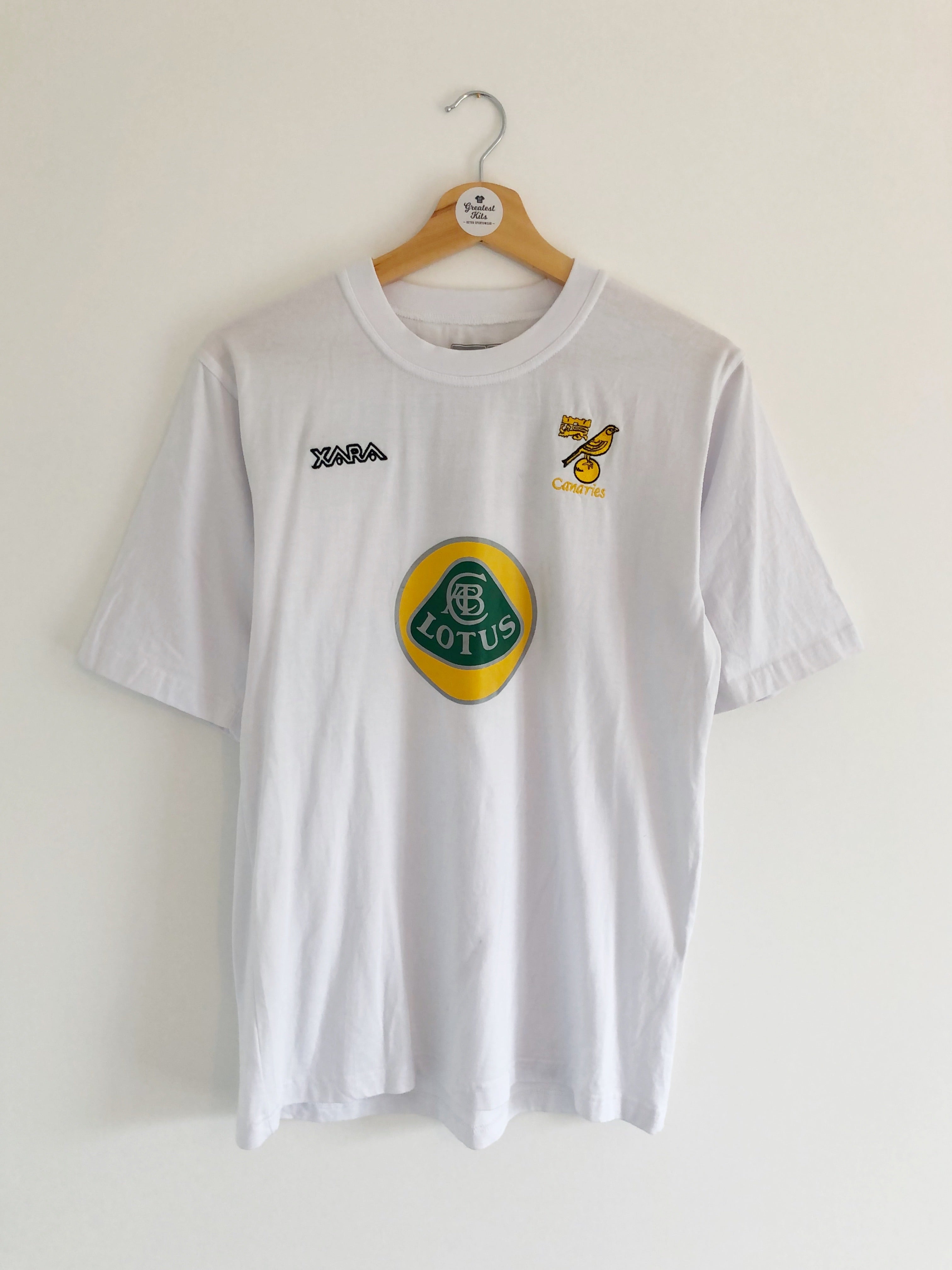 2003/04 Norwich Training T-Shirt (S) 8.5/10