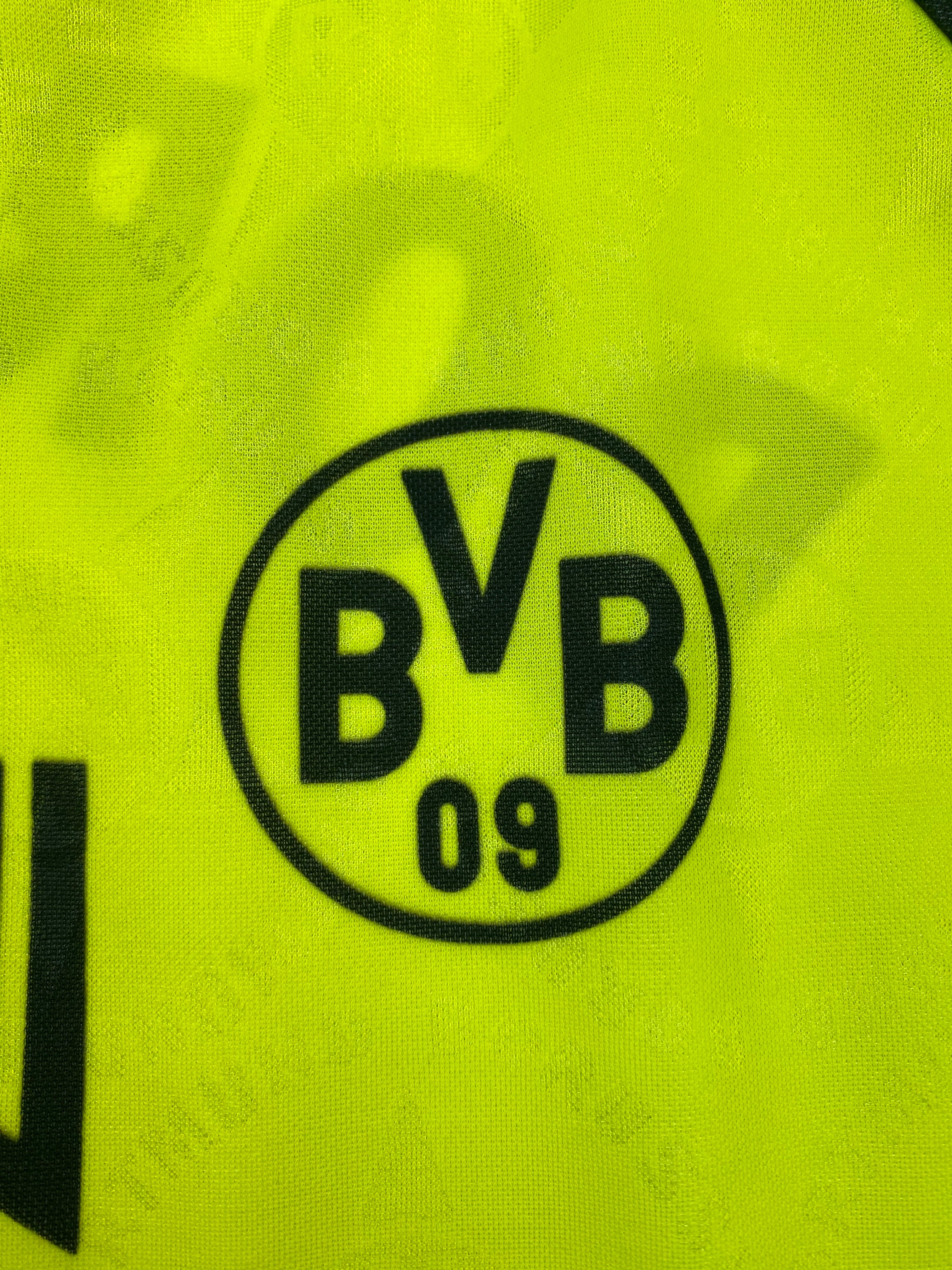 1994/95 Borussia Dortmund Domicile L/S Maillot (XL) 9/10