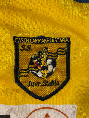 2003/04 Juve Stabia *Problema del partido* Camiseta local n.º 6 (XL) 9/10