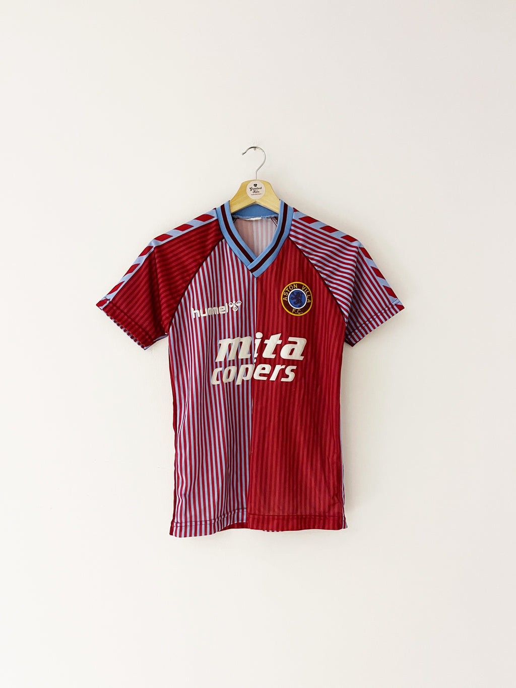 1987/89 Maillot Domicile Aston Villa (L.Boys) 8.5/10 