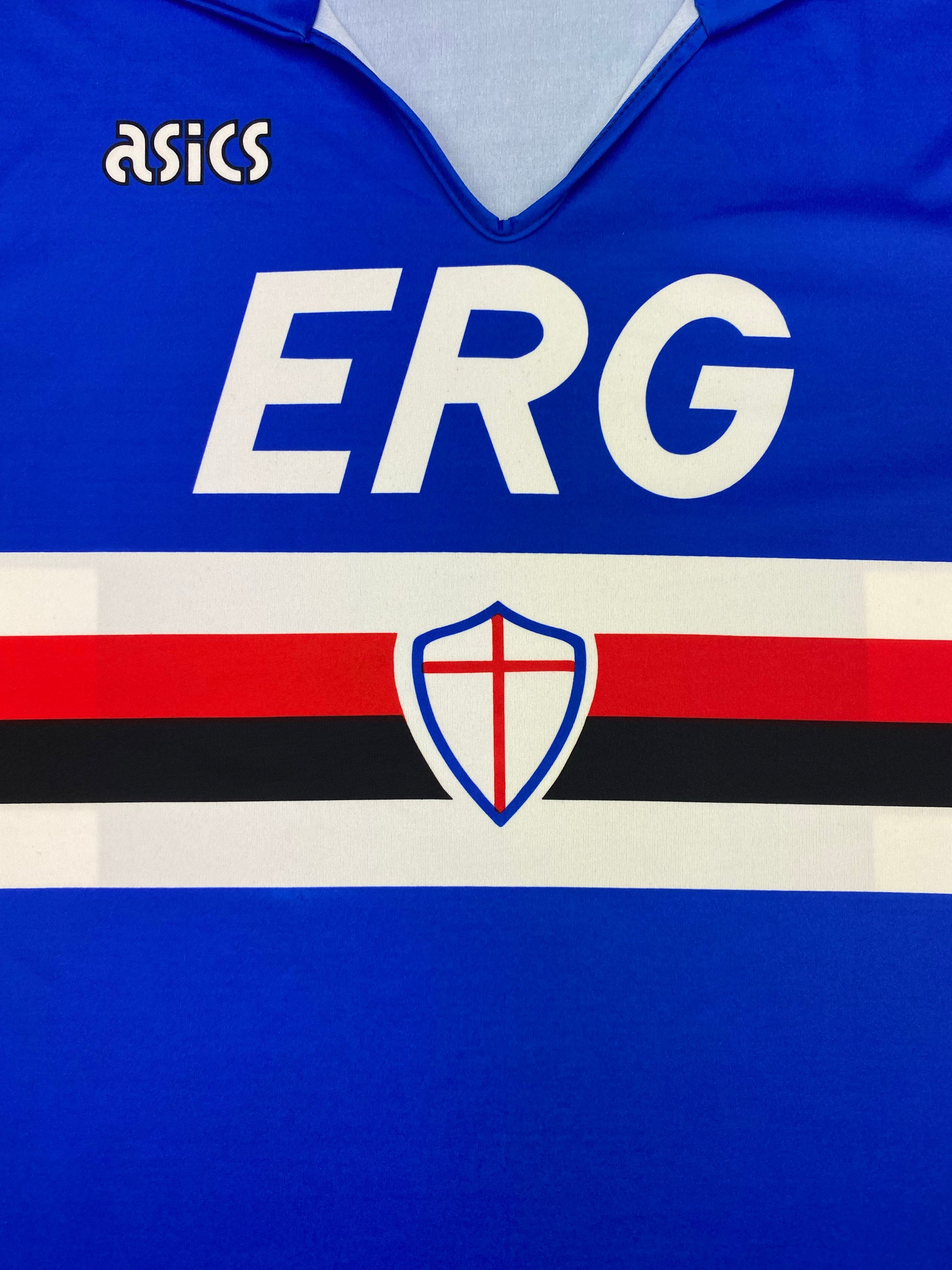 1991/92 Camiseta local de la Sampdoria (XL) 9,5/10