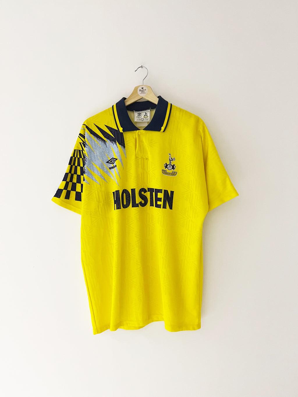 1994/95 Tottenham Hotspur Away Shirt Barmby #7 (XL) 7/10