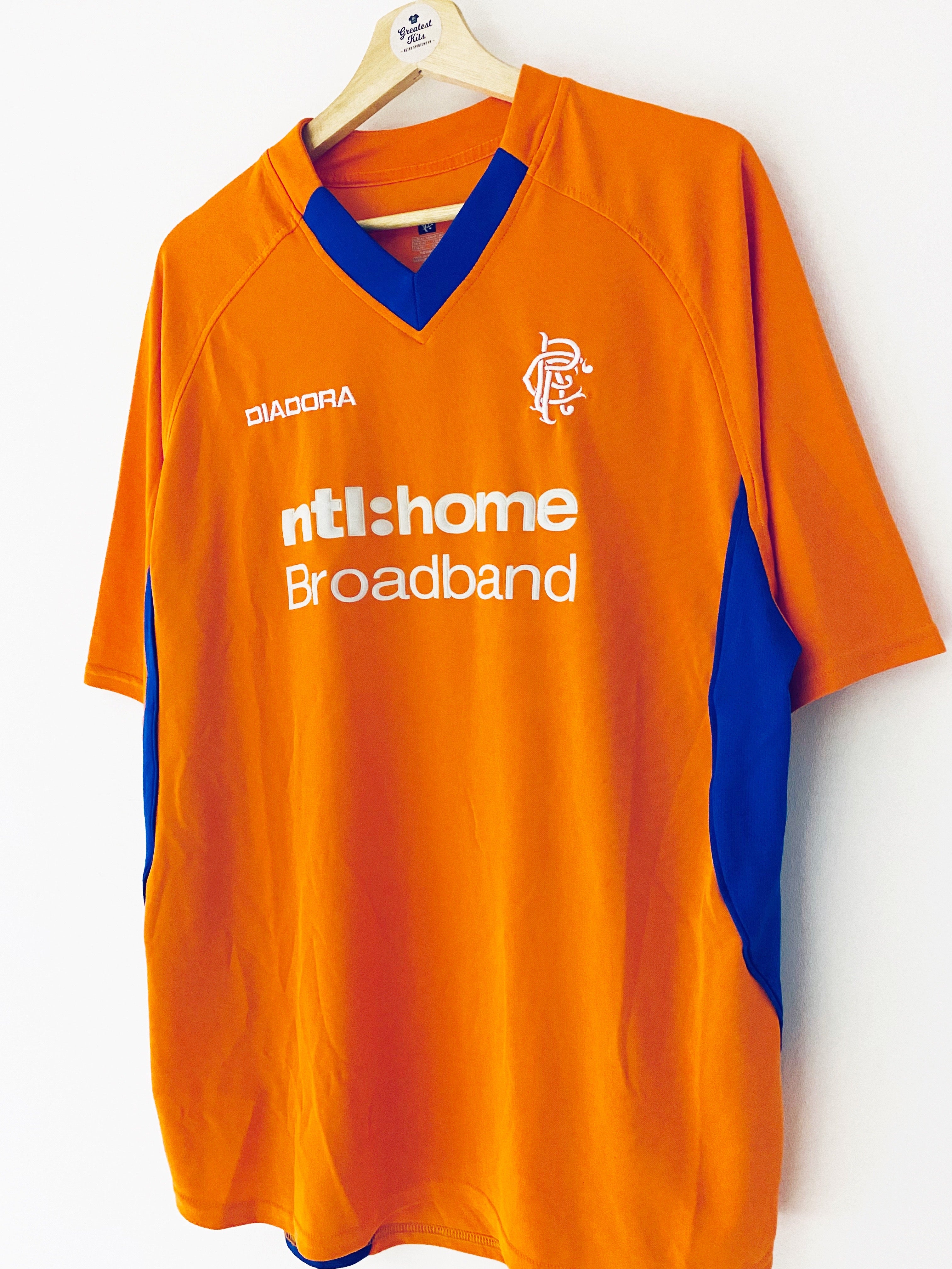 Rangers Home Shirt 2002-03 *XL