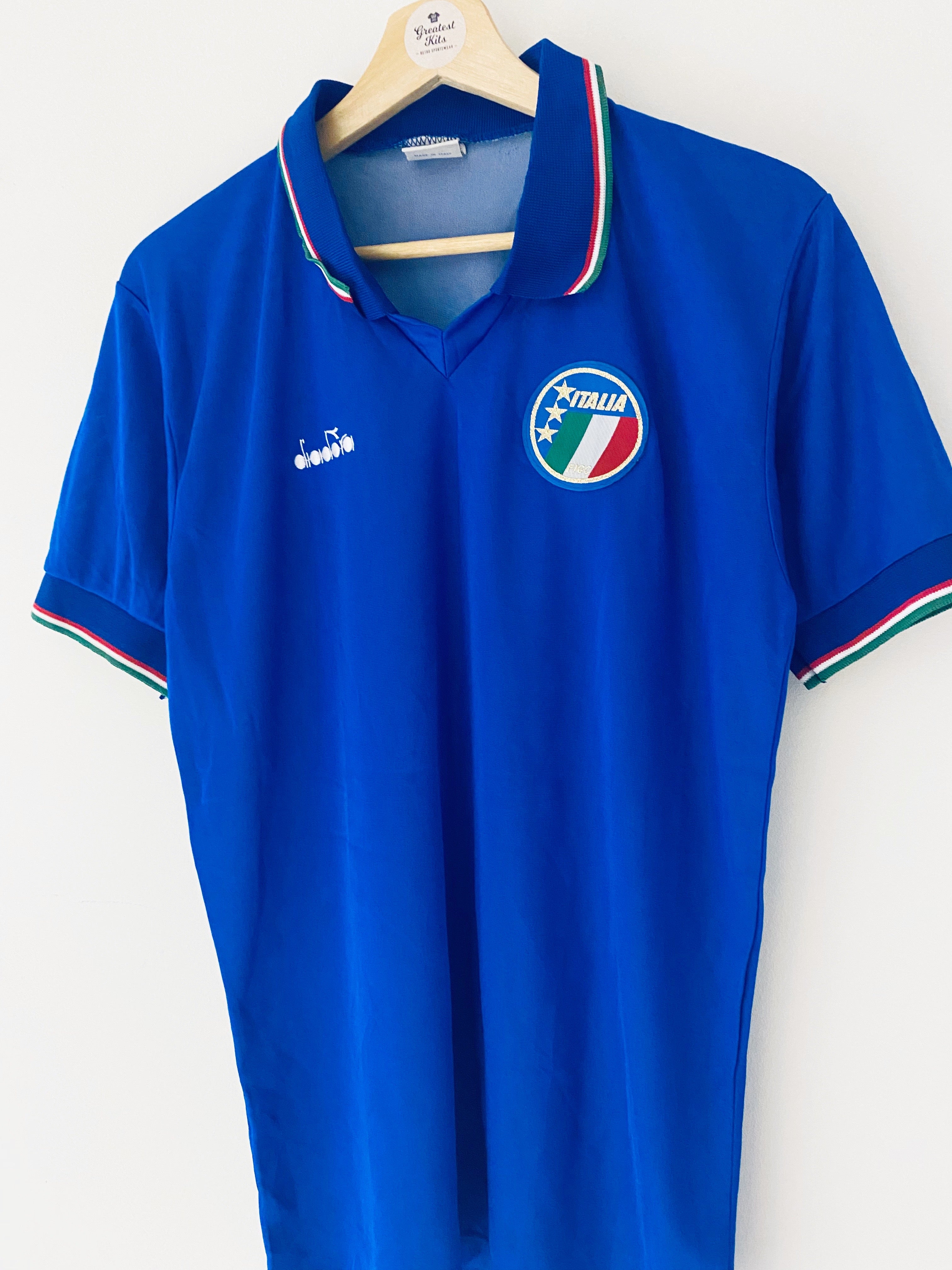 1986/90 Italy Home Shirt (M) 9/10