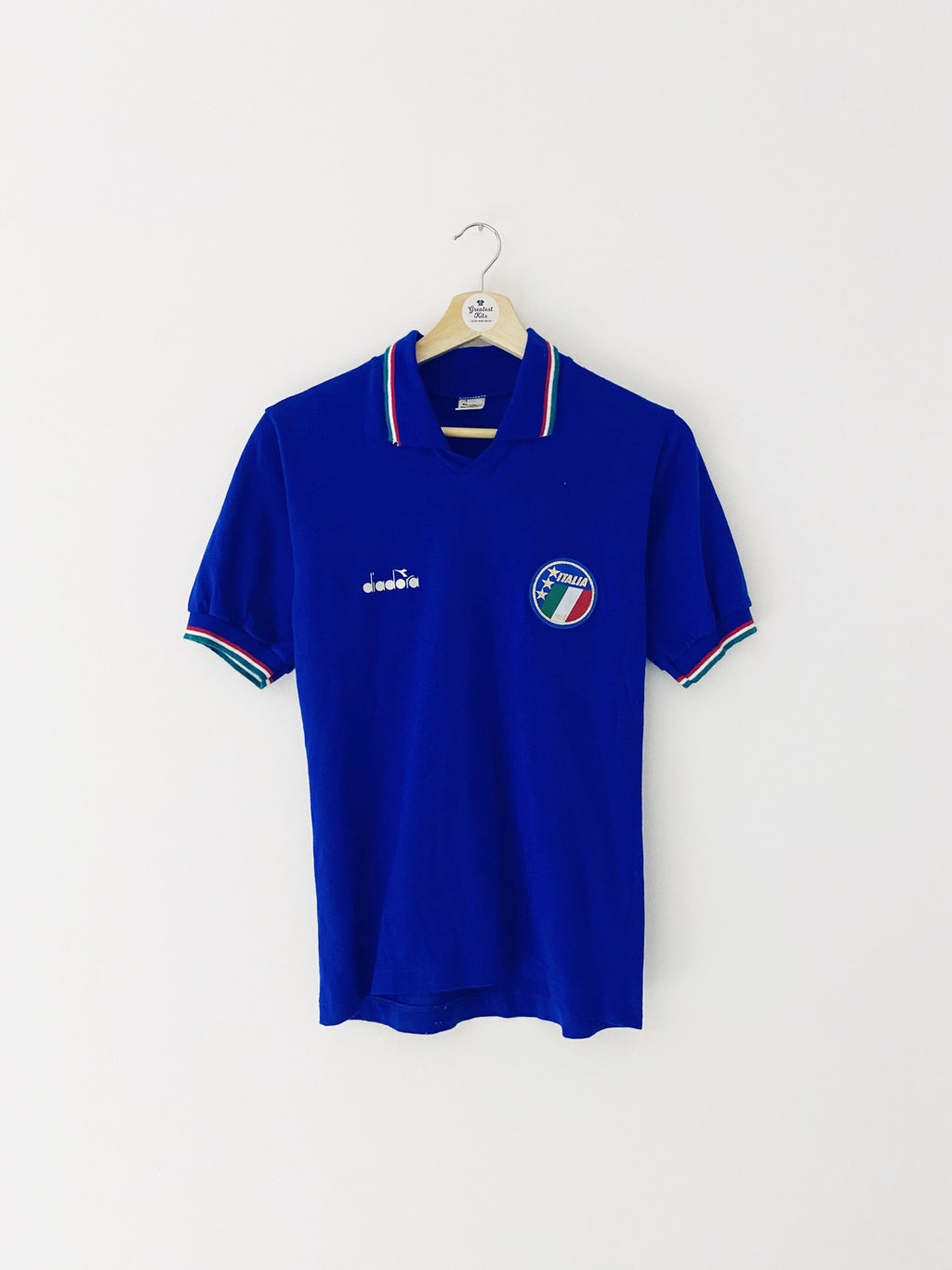 1986/88 Camiseta local de Italia (S/M) 9/10