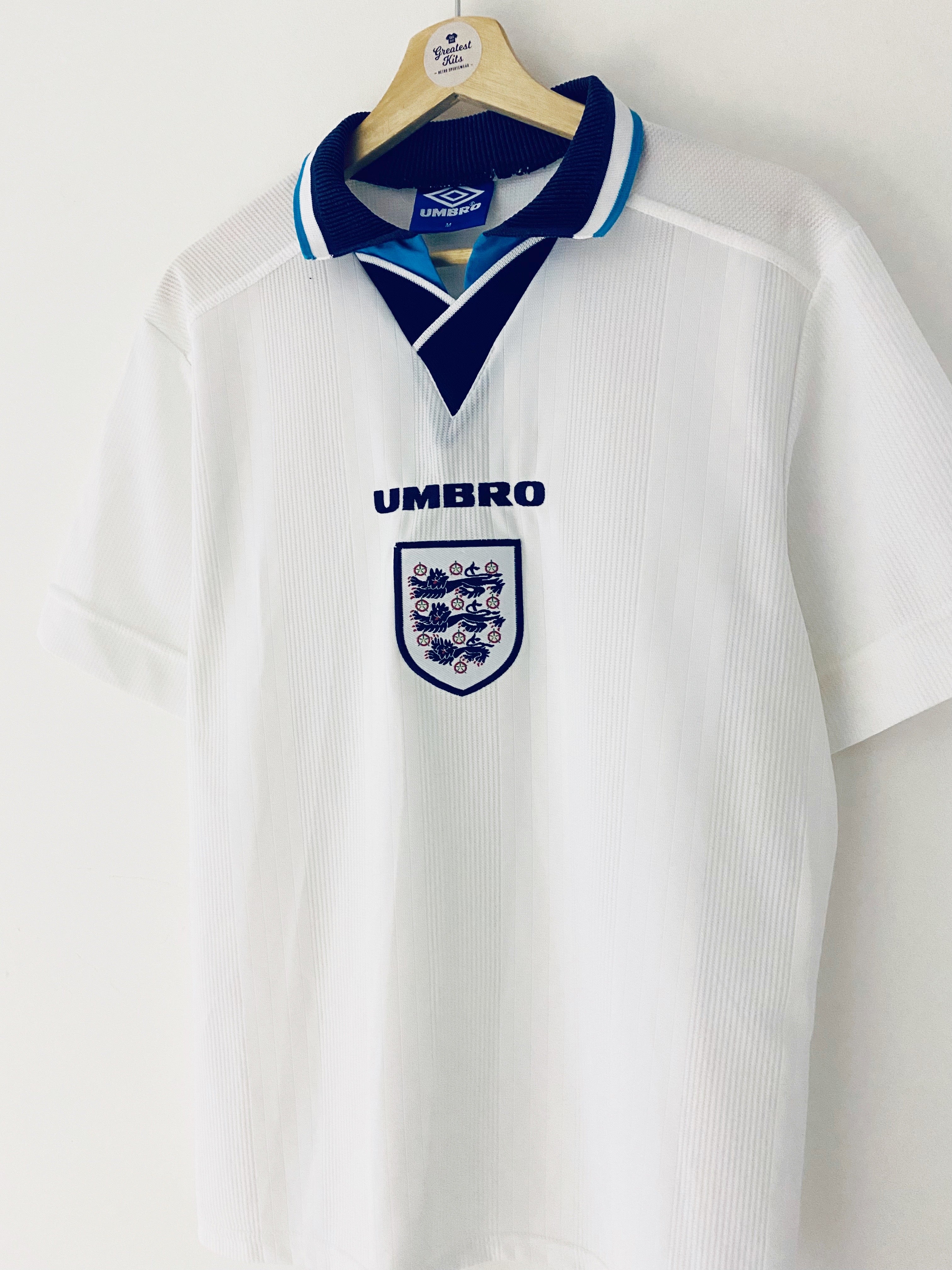 1995/97 Camiseta local de Inglaterra (M) 9/10 