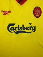 1997/99 Liverpool *Firmado* Camiseta visitante (M) 9/10