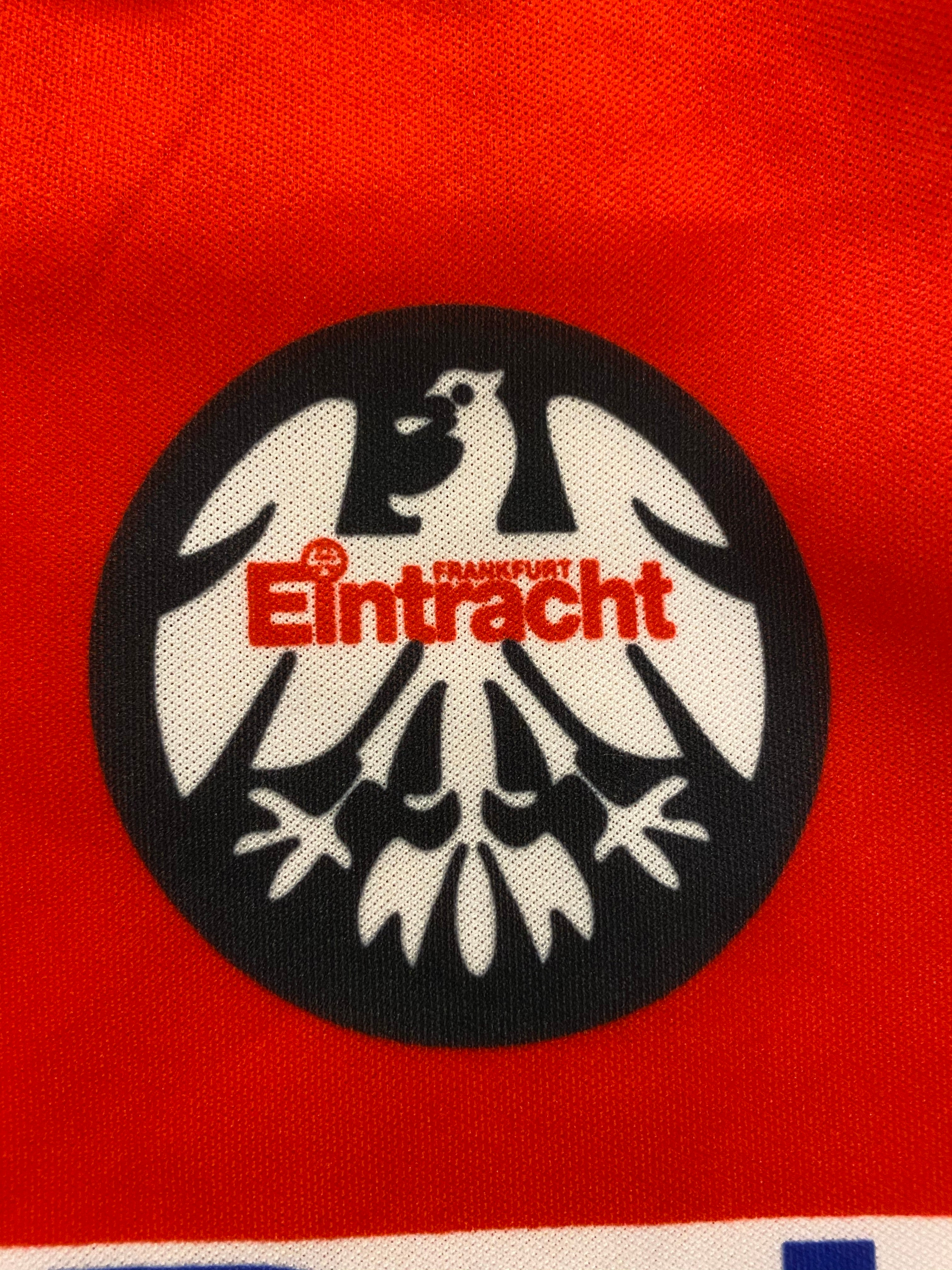 1993/94 Camiseta local del Eintracht Frankfurt L/S (XS) 8.5/10