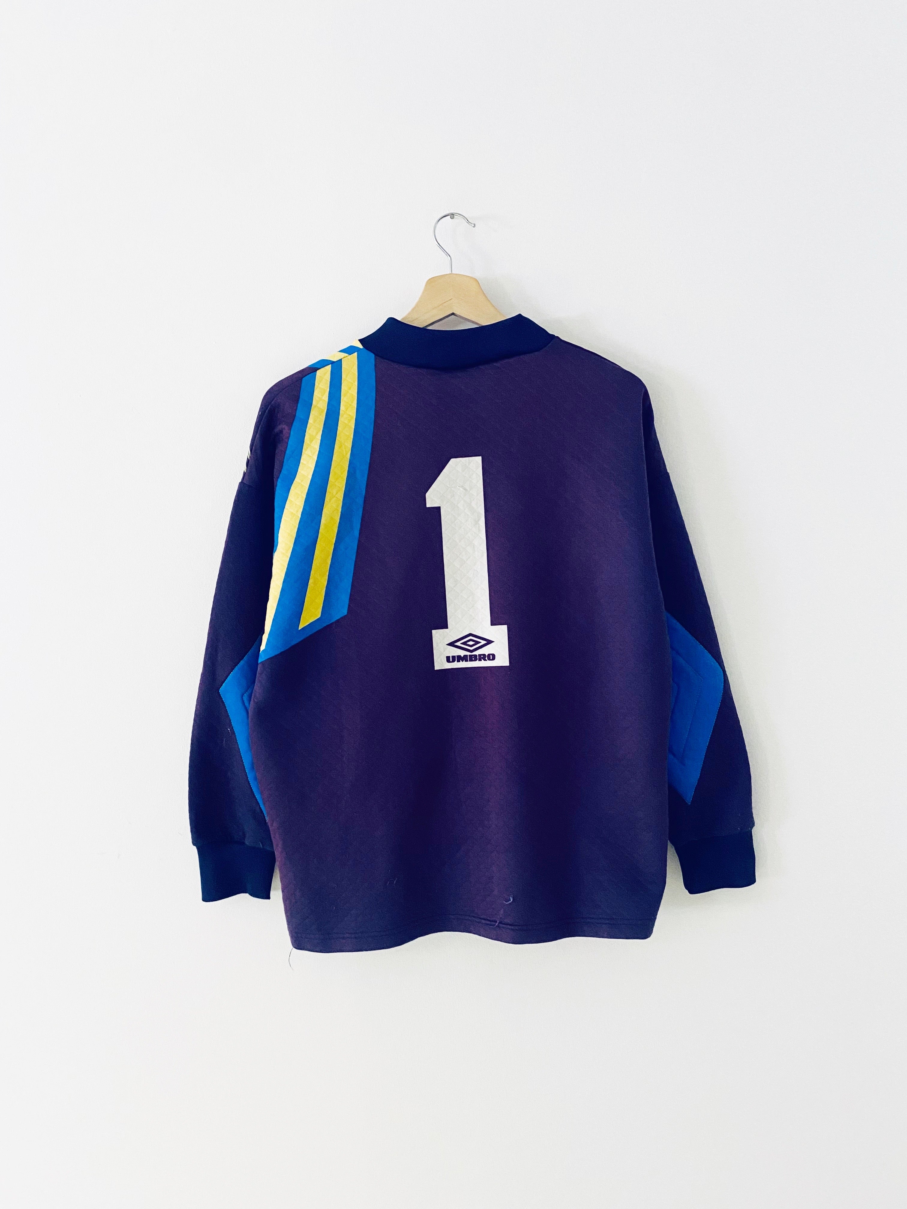1992/93 Manchester United GK Shirt #1 (Schmeichel) (S) 7/10