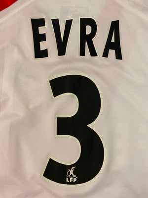 2004/06 Monaco Home Shirt Evra #3 (S) 8/10
