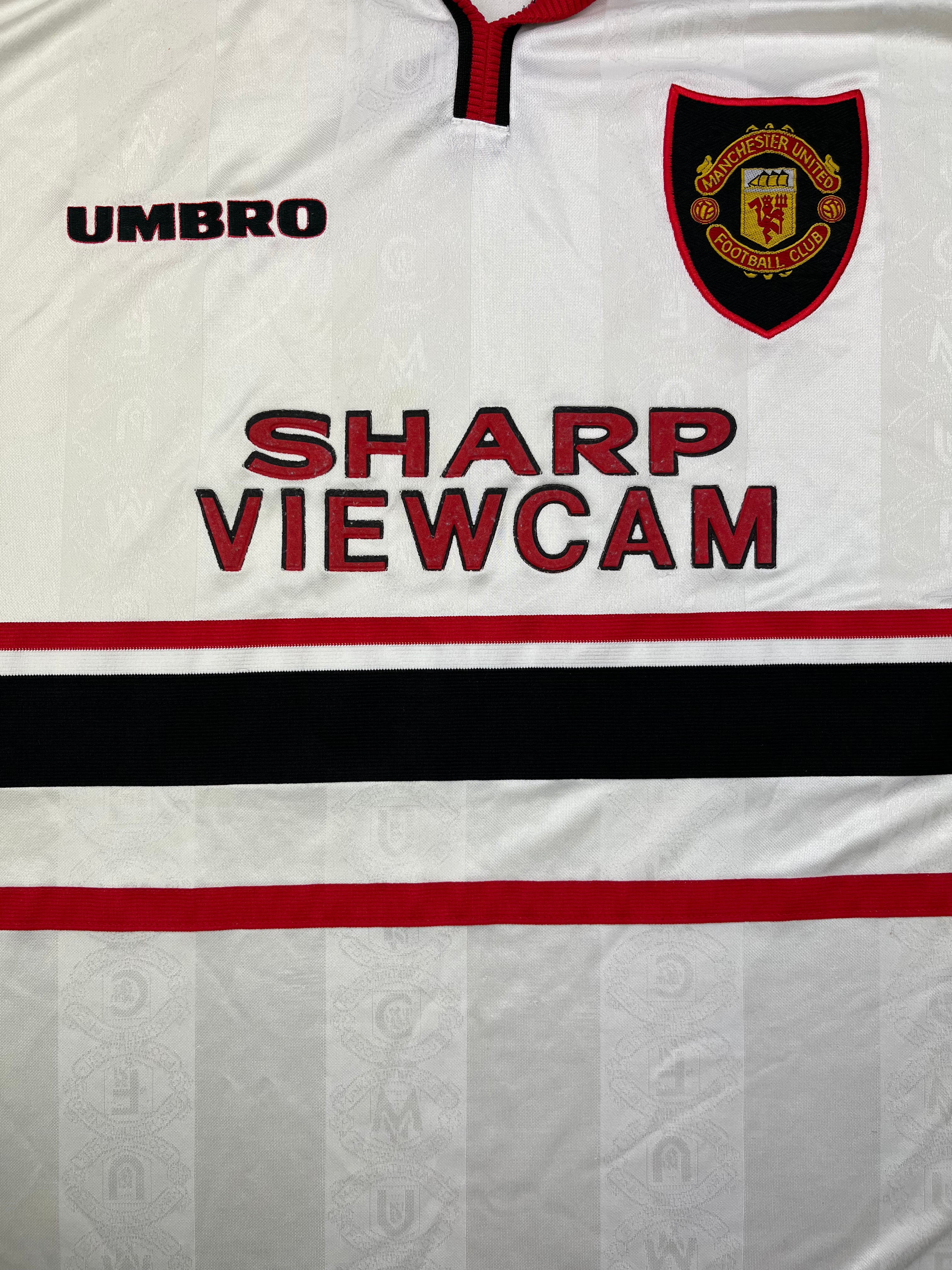 Camiseta de visitante del Manchester United 1997/99 (XL) 8.5/10