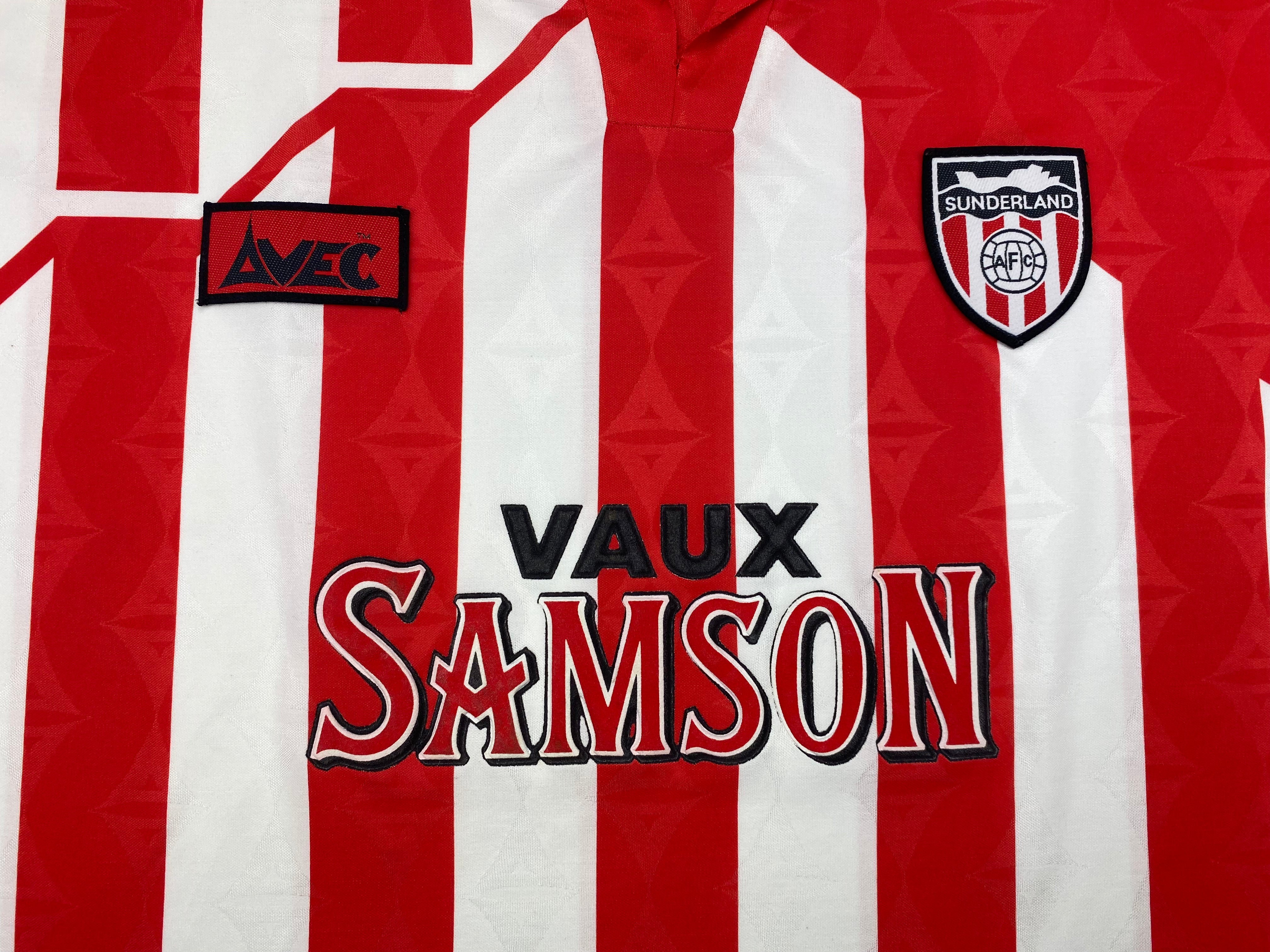 1994/96 Sunderland Home Shirt (XL) 9/10