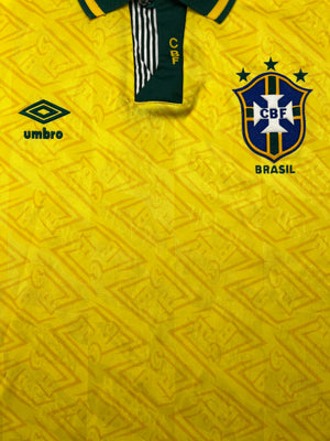 1991/93 Camiseta local de Brasil (XL) 9,5/10