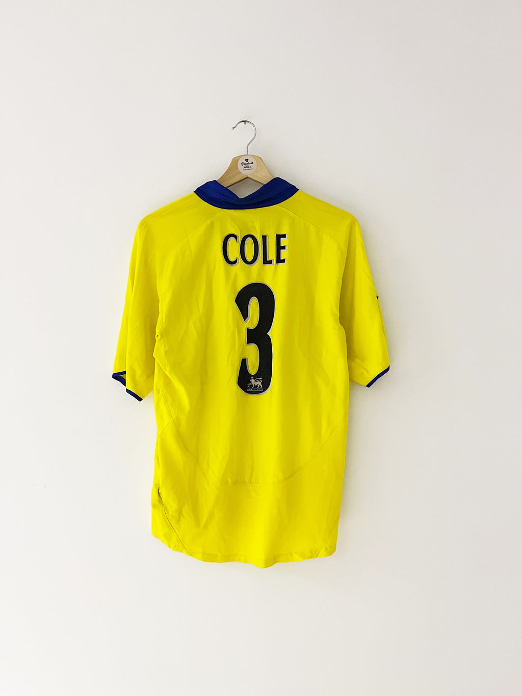 2003/05 Maillot extérieur Arsenal Cole #3 (S) 8.5/10