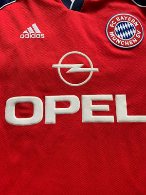 1999/01 Camiseta local del Bayern de Múnich Jancker n.º 19 (S) 8,5/10