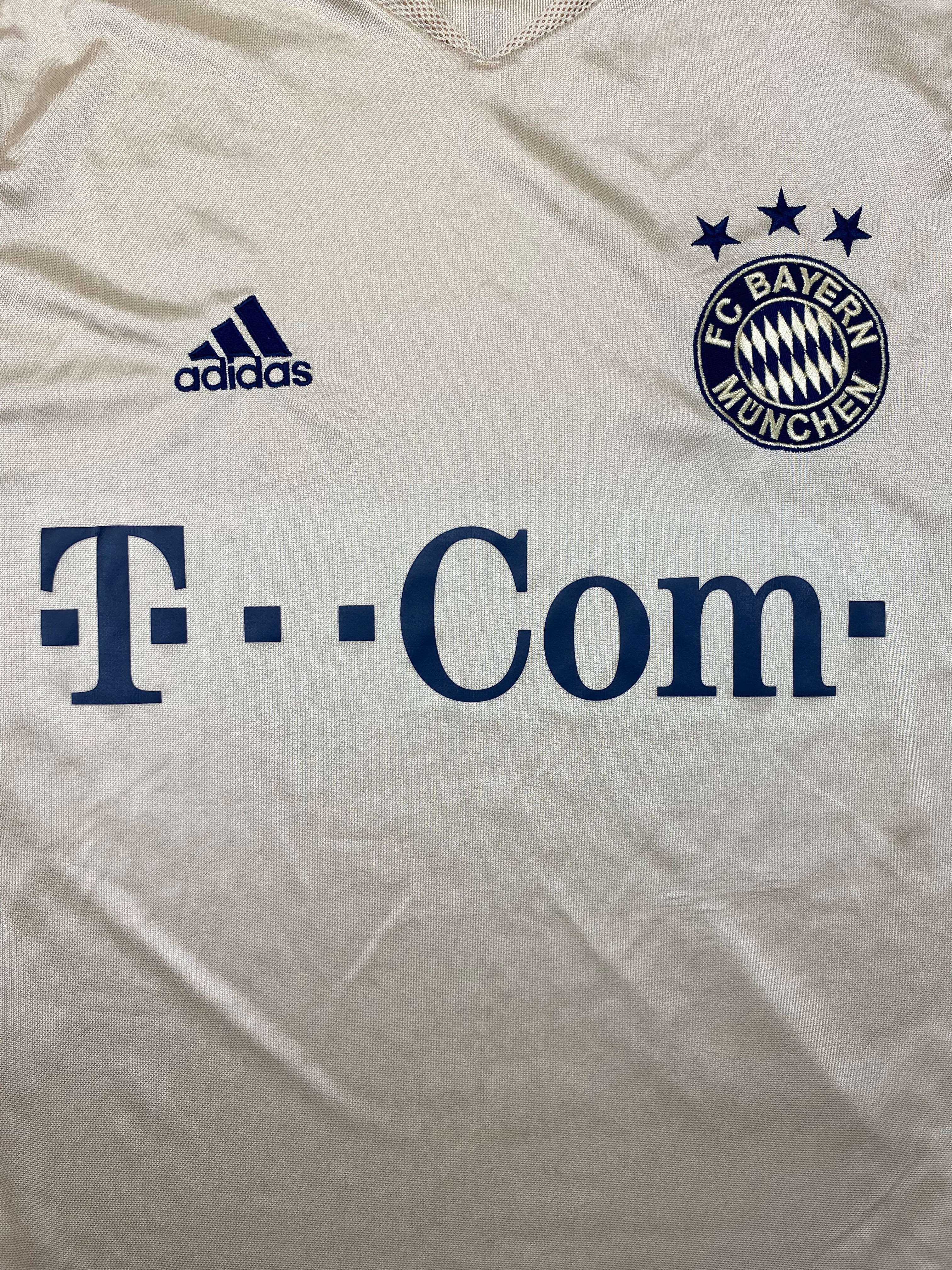 Camiseta visitante del Bayern de Múnich 2004/05 (M) 9/10 