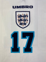 1995/97 Camiseta local de Inglaterra McManaman n.º 17 (XL) 9/10