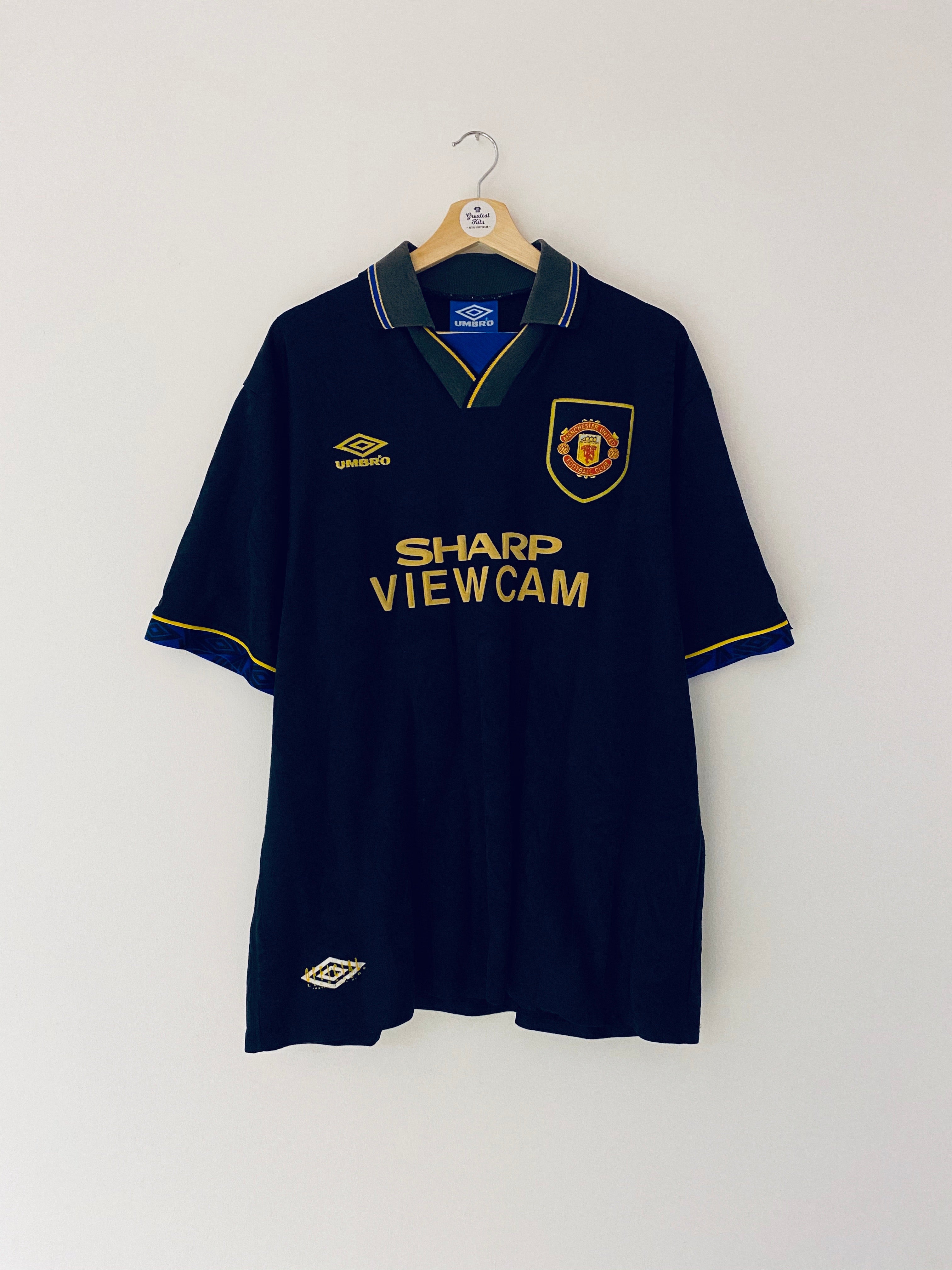 1993/95 Manchester United Away Shirt (XXL) 7.5/10 – Greatest Kits